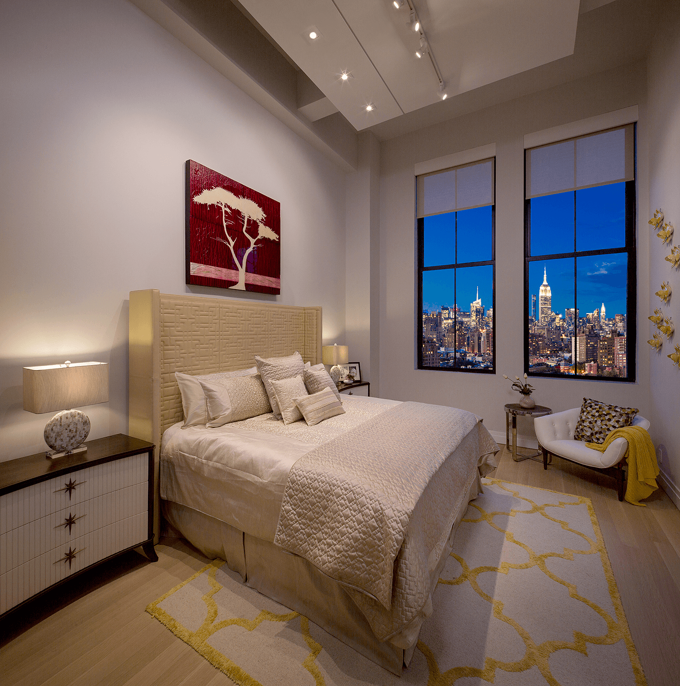 NY Condo Bedroom